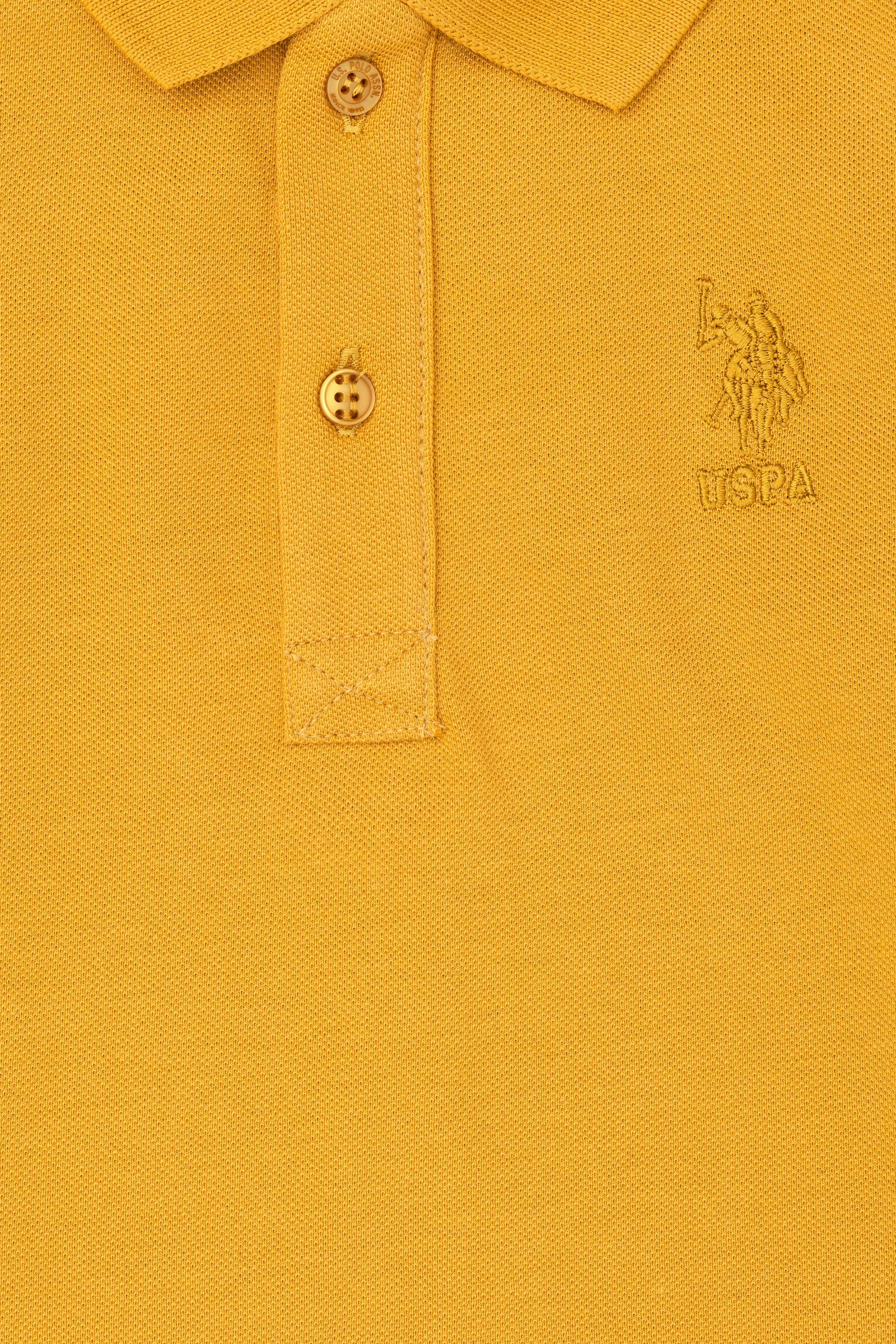 Erkek Çocuk Hardal Basic Sweatshirt