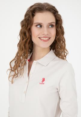 Kadın Taş Basic Polo Yaka Sweatshirt - 50271573066