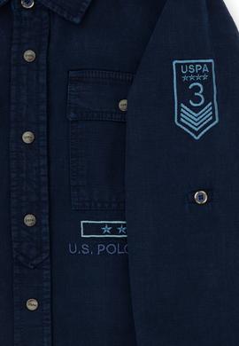 Erkek Çocuk Lacivert Uzun Kollu Gömlek - 50272390024