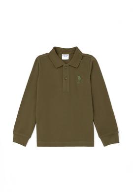 Erkek Çocuk Haki Basic Sweatshirt - 50269421153