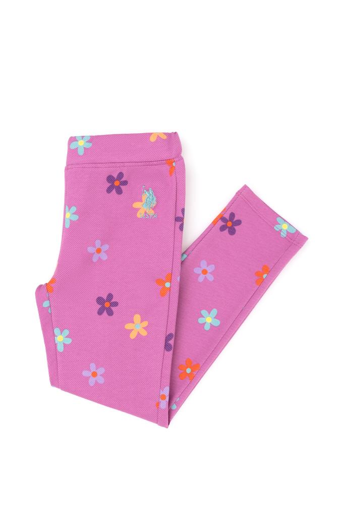 Kız Çocuk Menekşe Tayt