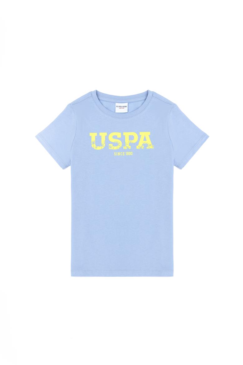 Erkek Çocuk Açık Mavi Basic Tişört