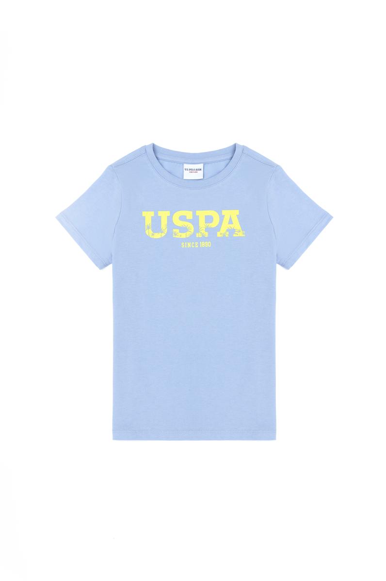 Erkek Çocuk Açık Mavi Basic Tişört