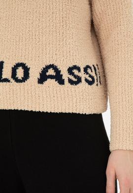 Kadın Kum Melanj Balıkçı Yaka Kazak - 50270428015