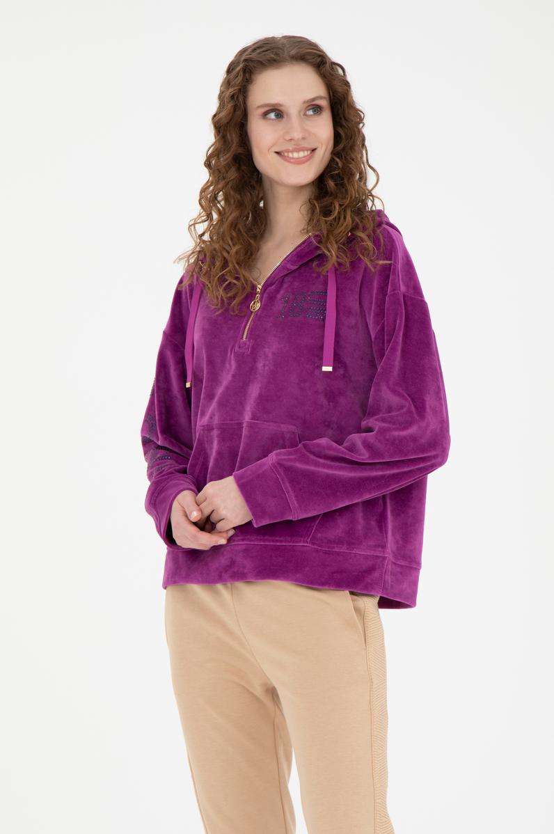 Kadın Violet Sweatshirt