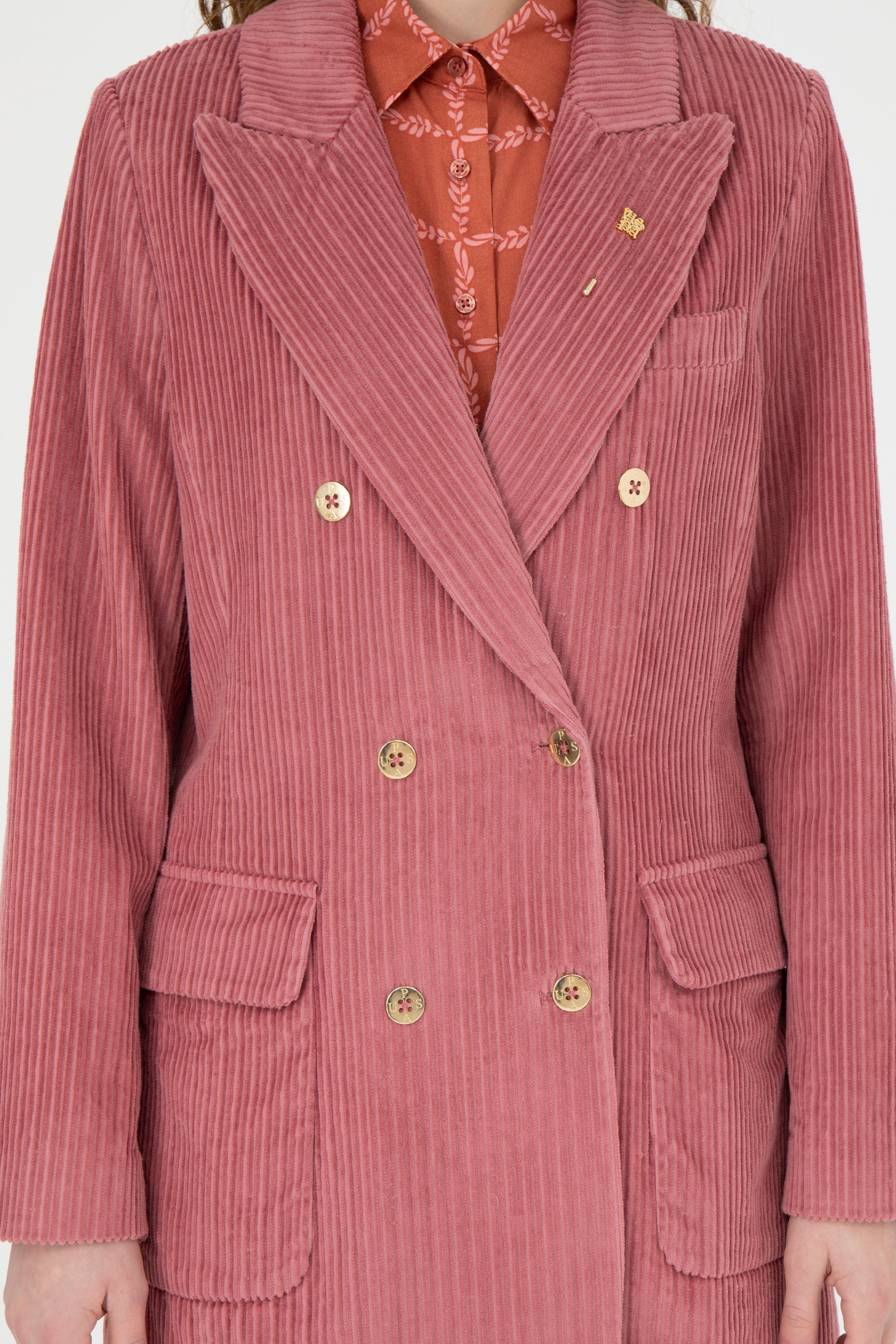 Kadın Pembe Ceket - Image 6