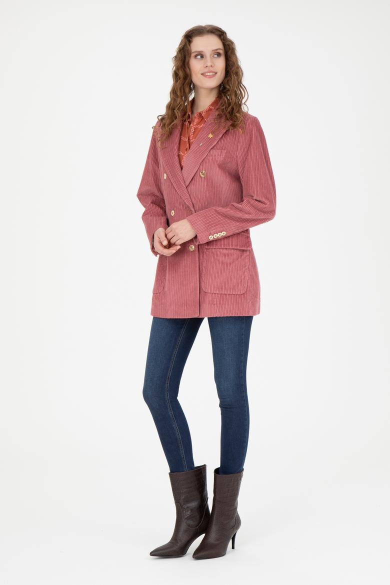 Kadın Pembe Ceket - 50277968006