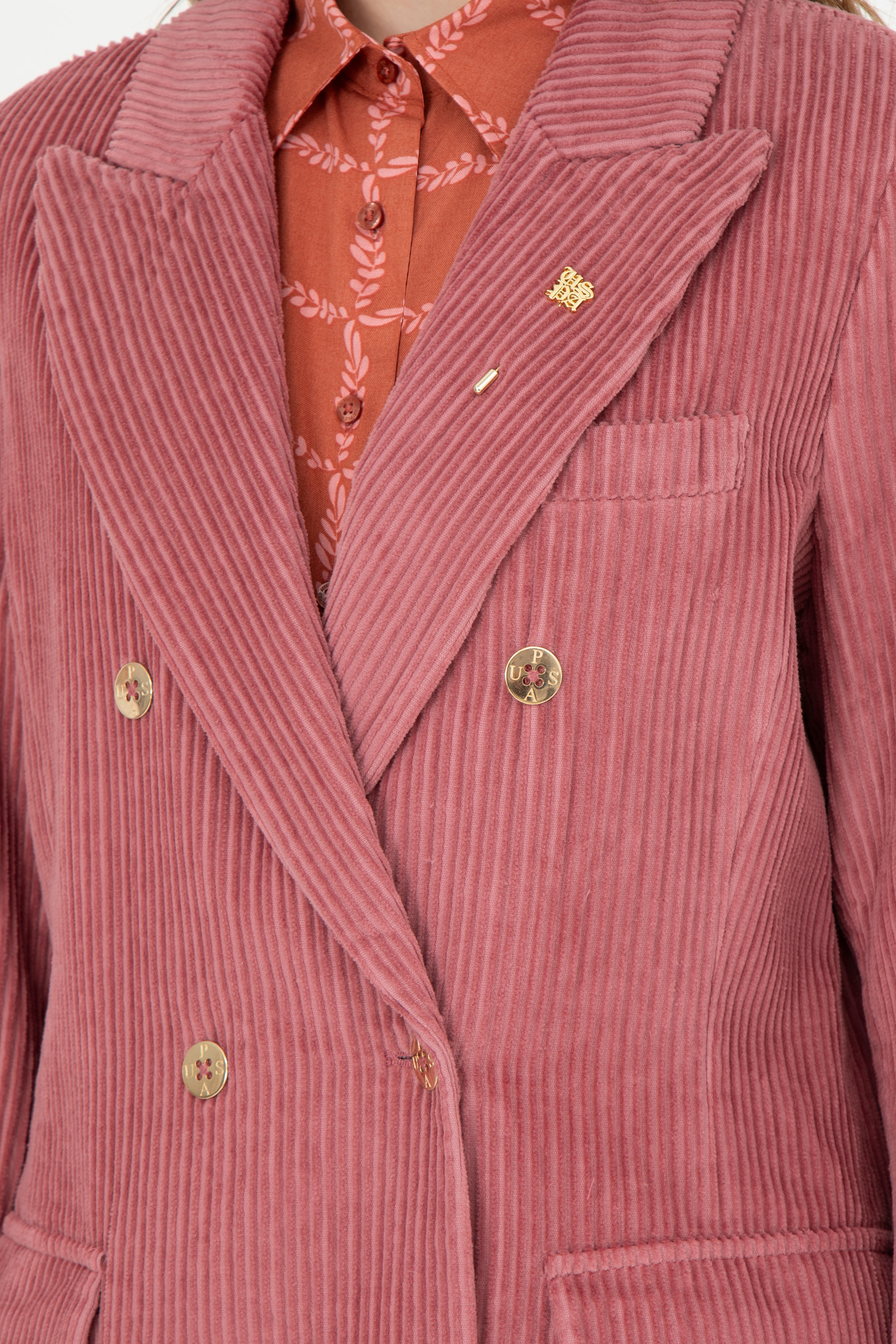 Kadın Pembe Ceket - Image 7