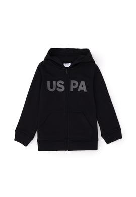 Erkek Çocuk Siyah Basic Sweatshirt - 50269418045