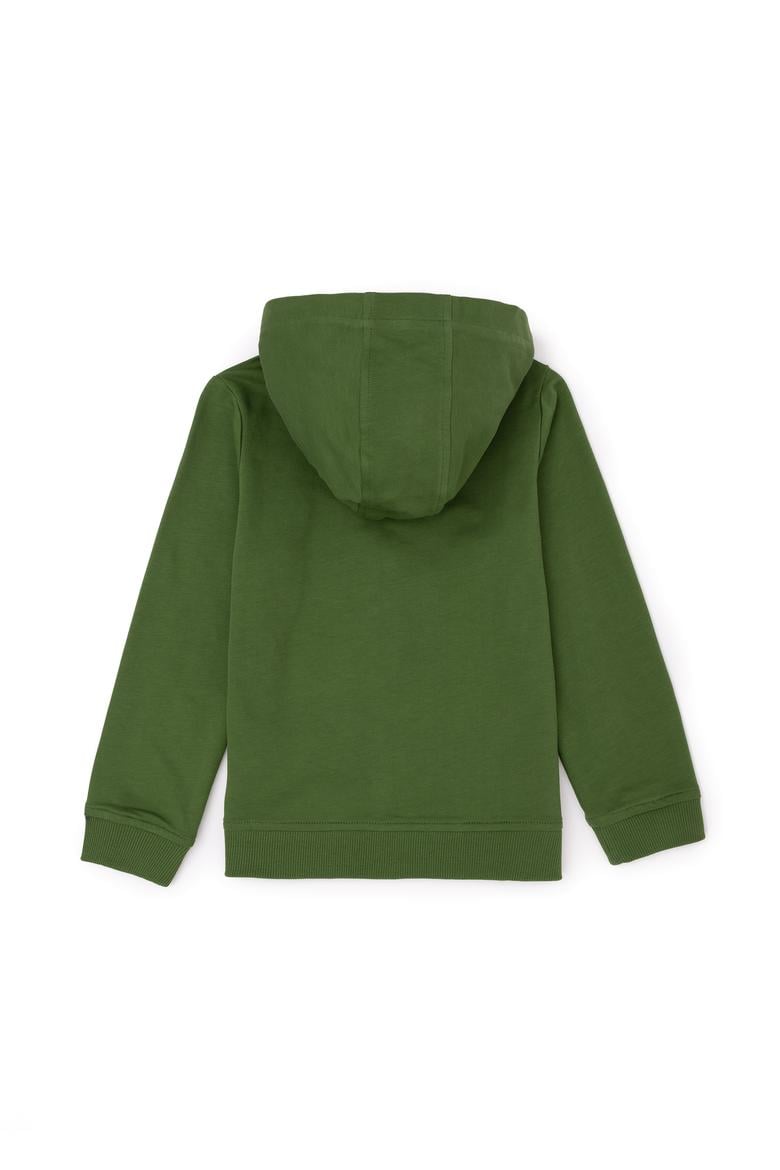 Erkek Çocuk Yeşil Basic Sweatshirt - 50269422122