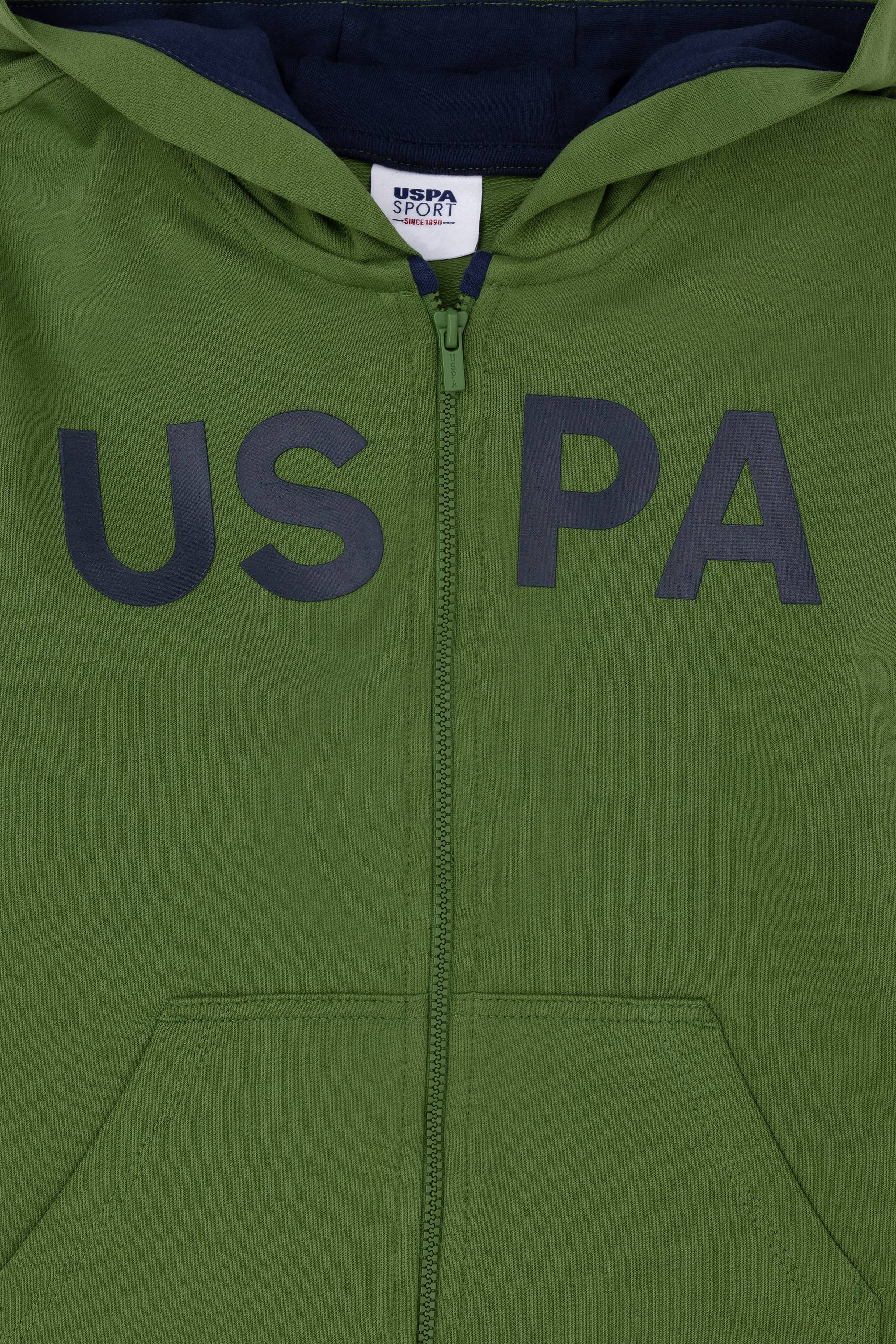 Erkek Çocuk Yeşil Basic Sweatshirt - Image 3