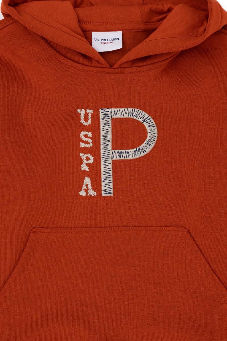 Erkek Çocuk Kiremit Sweatshirt