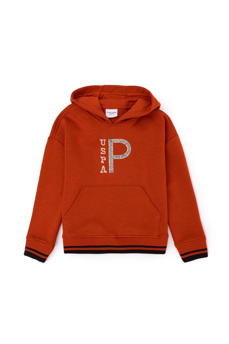 Erkek Çocuk Kiremit Sweatshirt