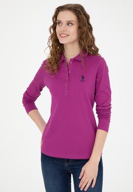 Kadın Menekşe Basic Sweatshirt - 50271573052