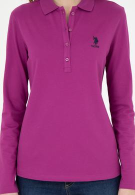 Kadın Menekşe Basic Sweatshirt - 50271573052