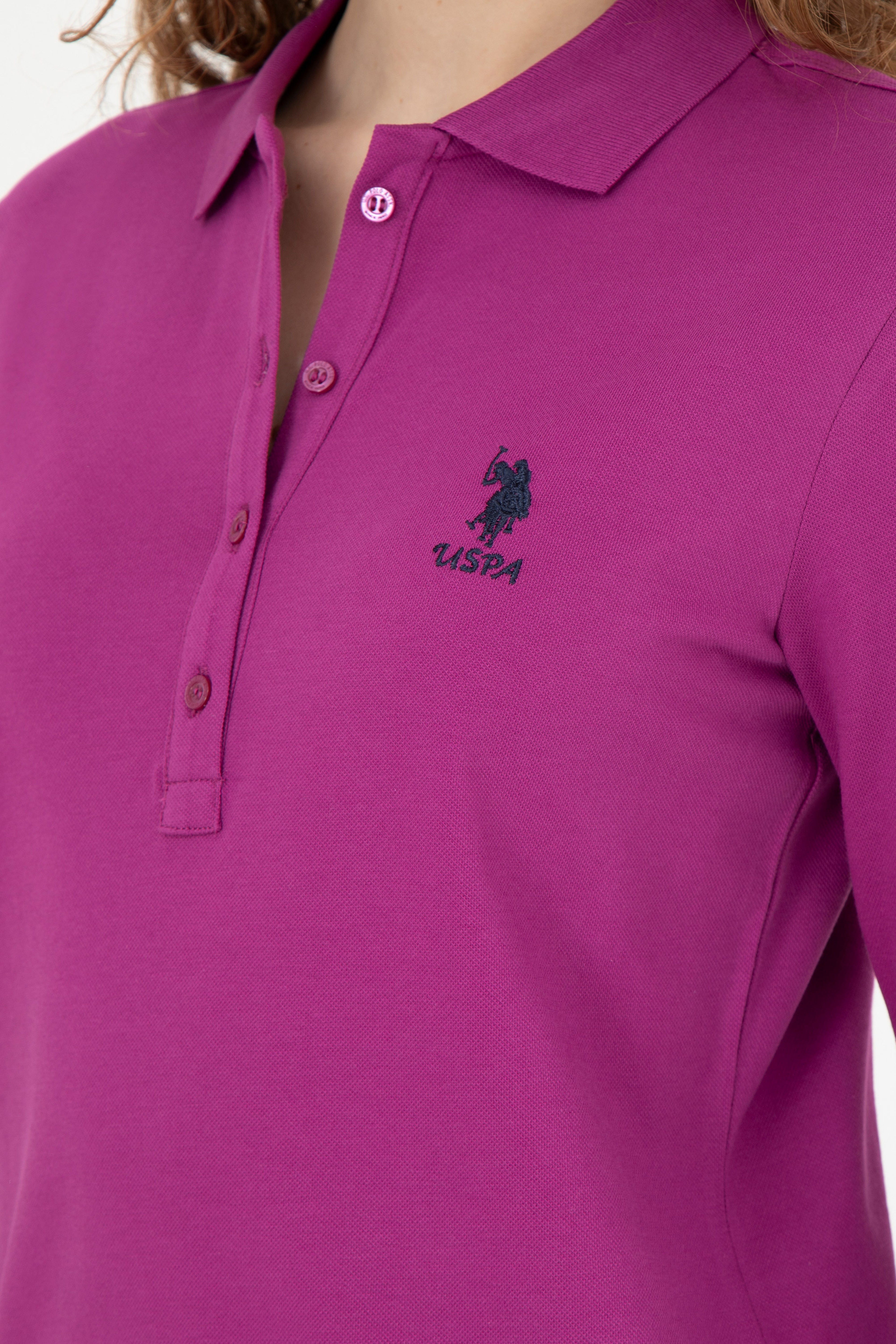 Kadın Menekşe Basic Sweatshirt - Image 7