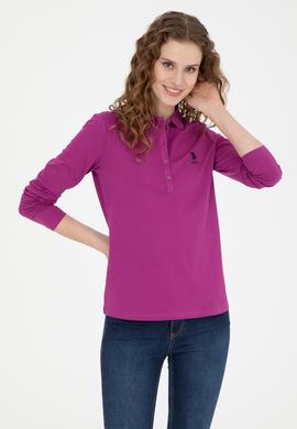 Kadın Menekşe Basic Sweatshirt - 50271573052