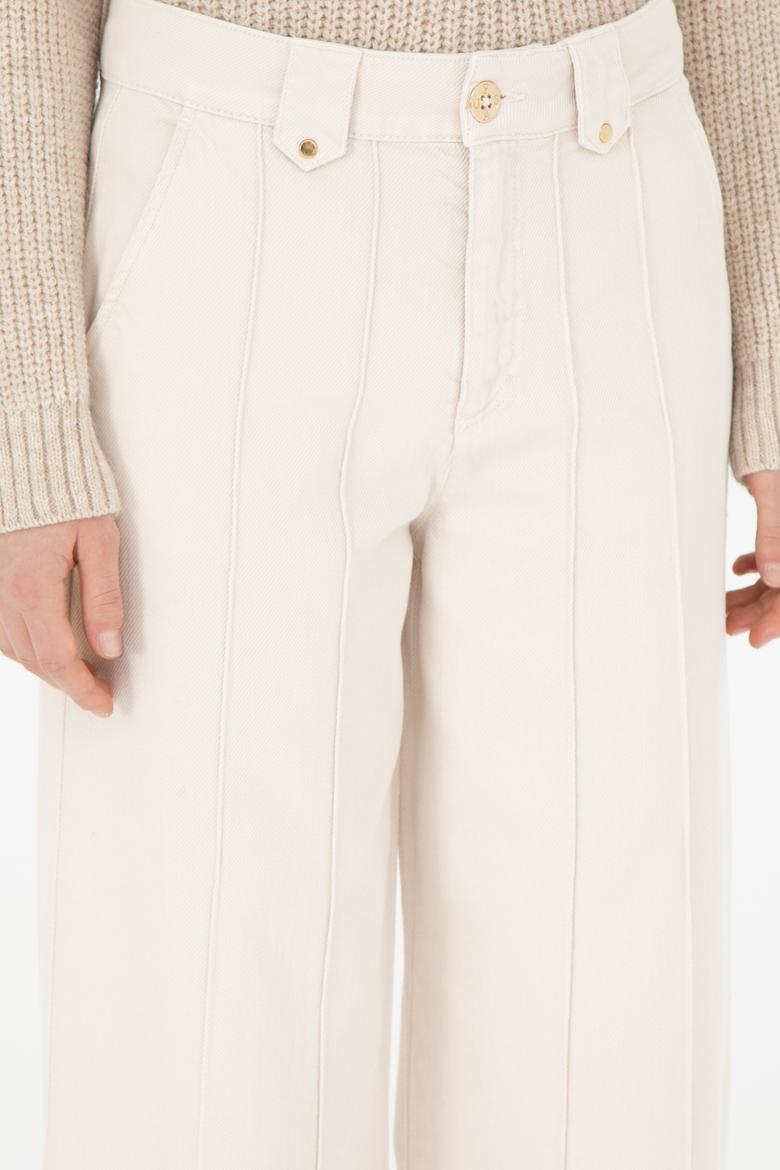 Kadın Taş Loose Fit Jean Pantolon - 50275864014