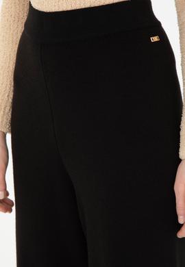 Kadın Siyah Triko Pantolon - 50277305027