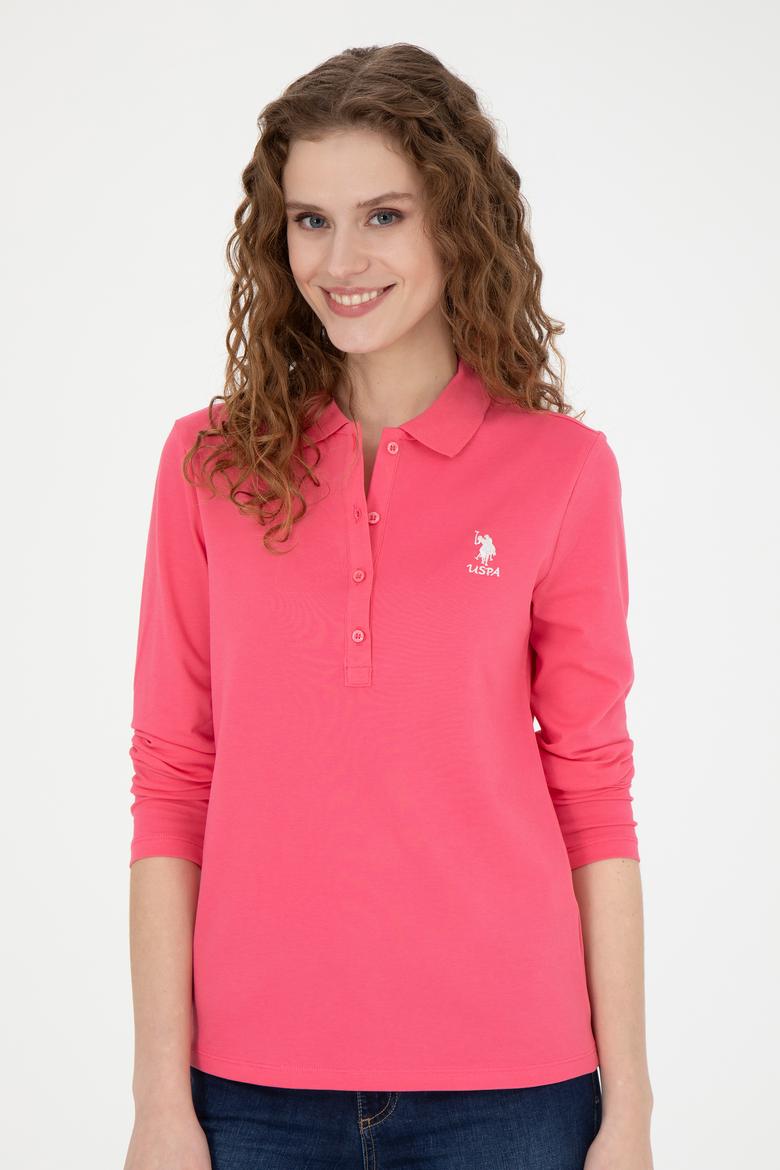 Kadın Pembe Basic Sweatshirt - 50271573057