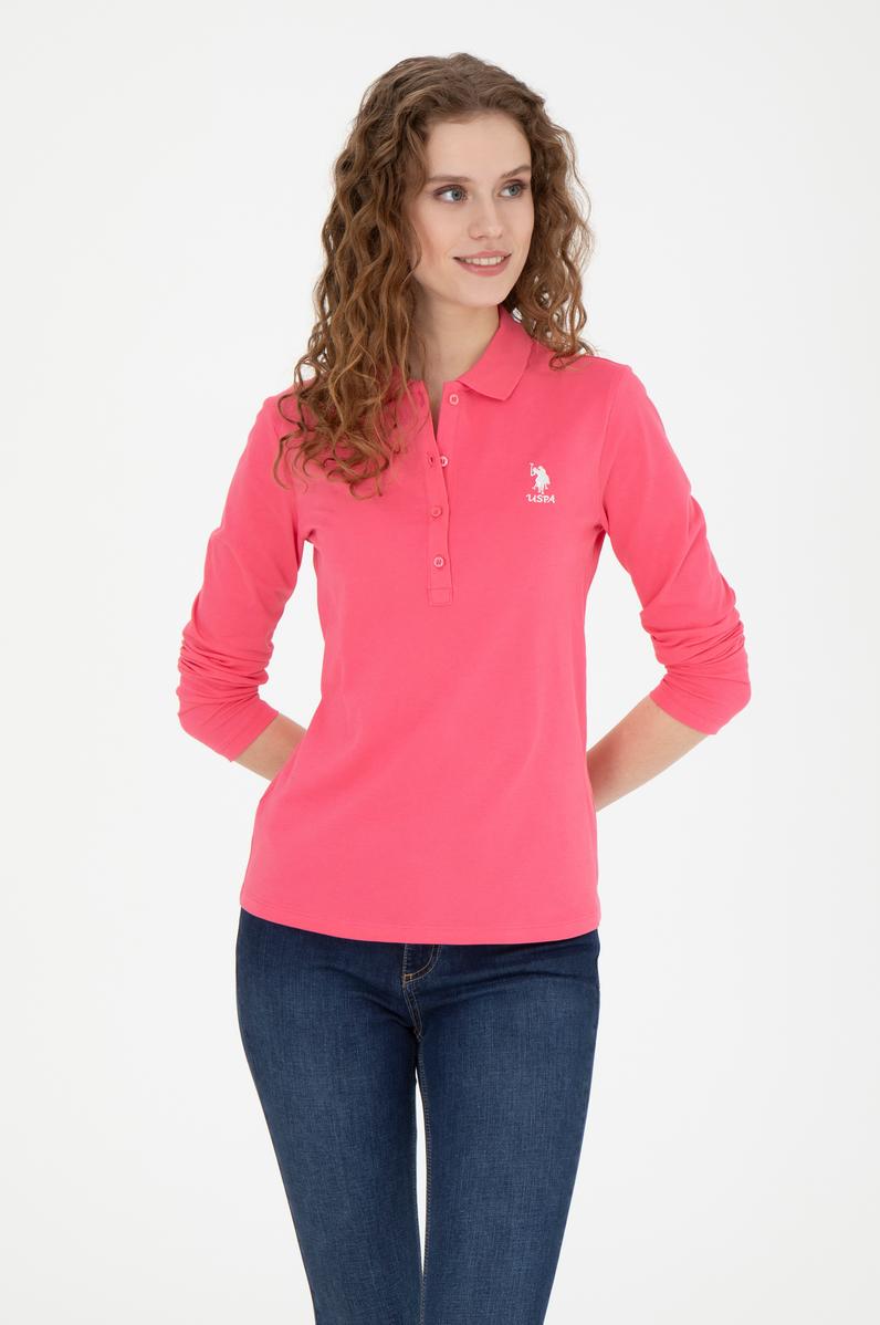 Kadın Pembe Basic Sweatshirt