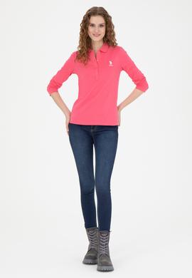 Kadın Pembe Basic Sweatshirt - 50271573057