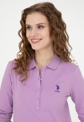 Kadın Lila Basic Sweatshirt - 50271573129