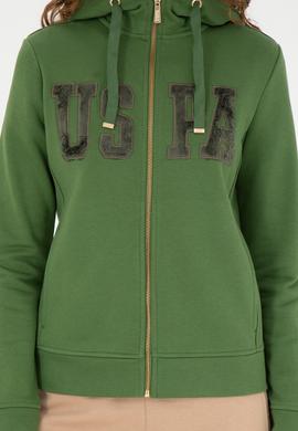 Kadın Yeşil Basic Sweatshirt - 50272060023