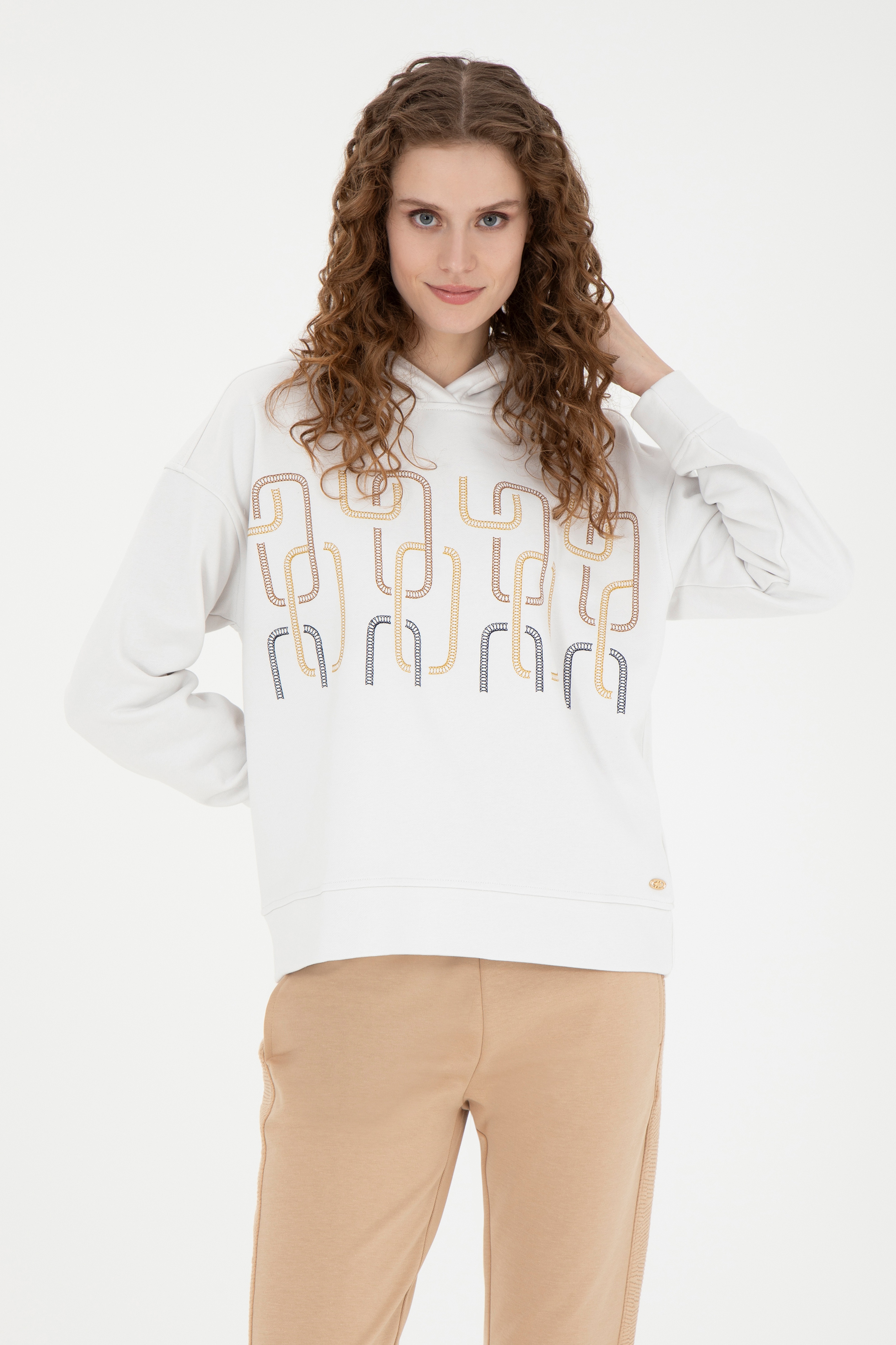 Kadın Taş Sweatshirt - Image 1