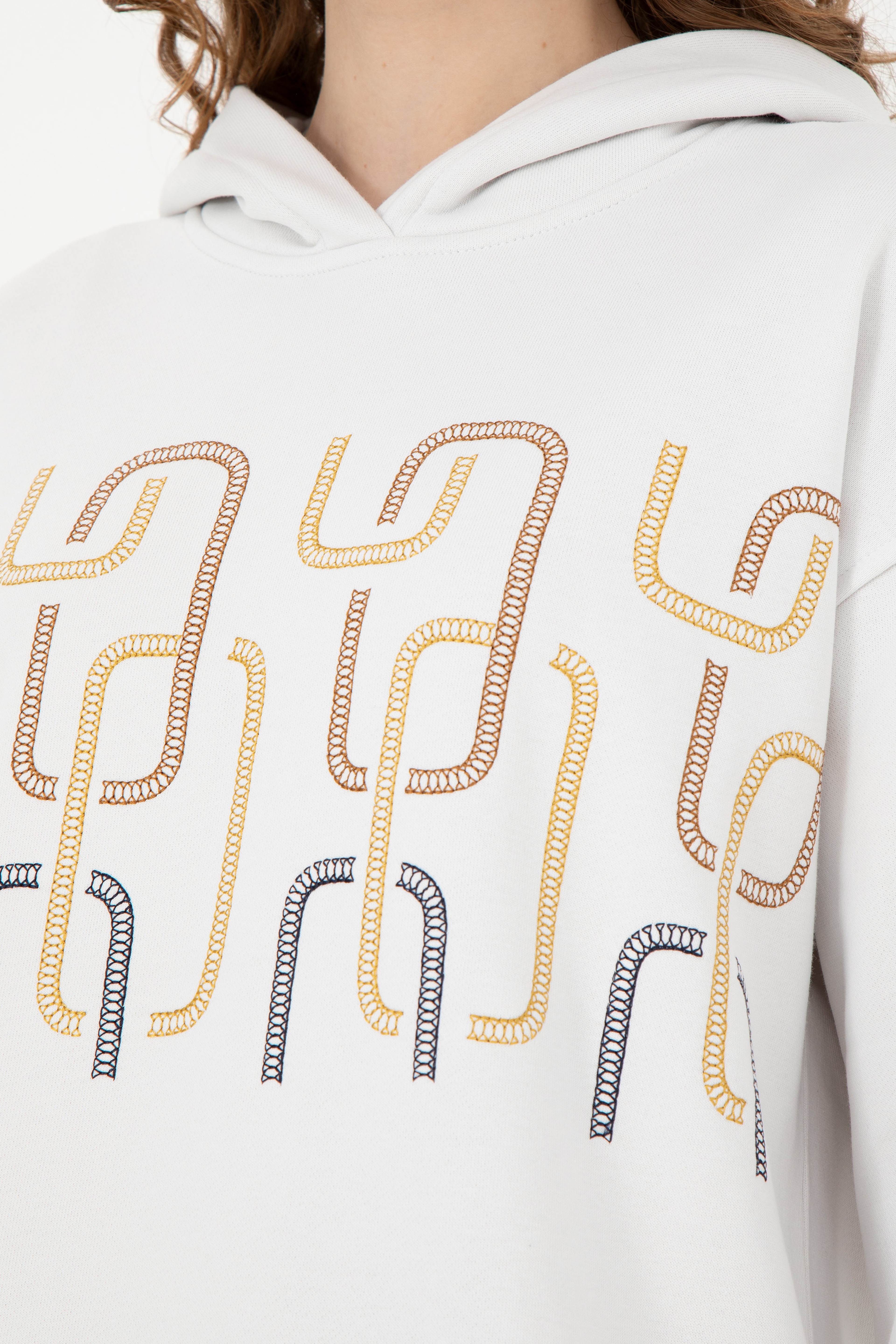 Kadın Taş Sweatshirt - Image 7