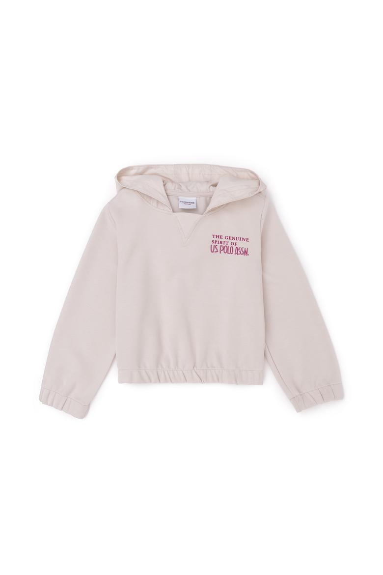 Kız Çocuk Taş Kapüşonlu Sweatshirt - 50272413015