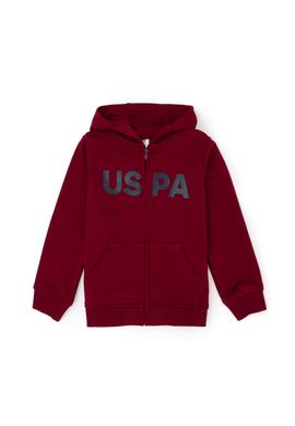 Erkek Çocuk Bordo Basic Sweatshirt - 50269418079