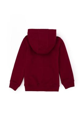 Erkek Çocuk Bordo Basic Sweatshirt - 50269418079