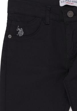 Erkek Çocuk Siyah Kanvas Pantolon - 50263988034