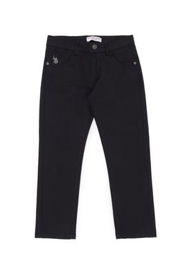 Erkek Çocuk Siyah Kanvas Pantolon - 50263988034