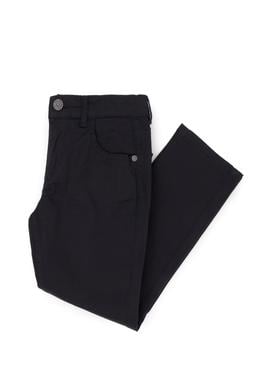 Erkek Çocuk Siyah Kanvas Pantolon - 50263988034