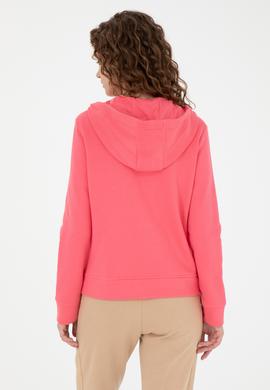 Kadın Pembe Basic Sweatshirt - 50272060041