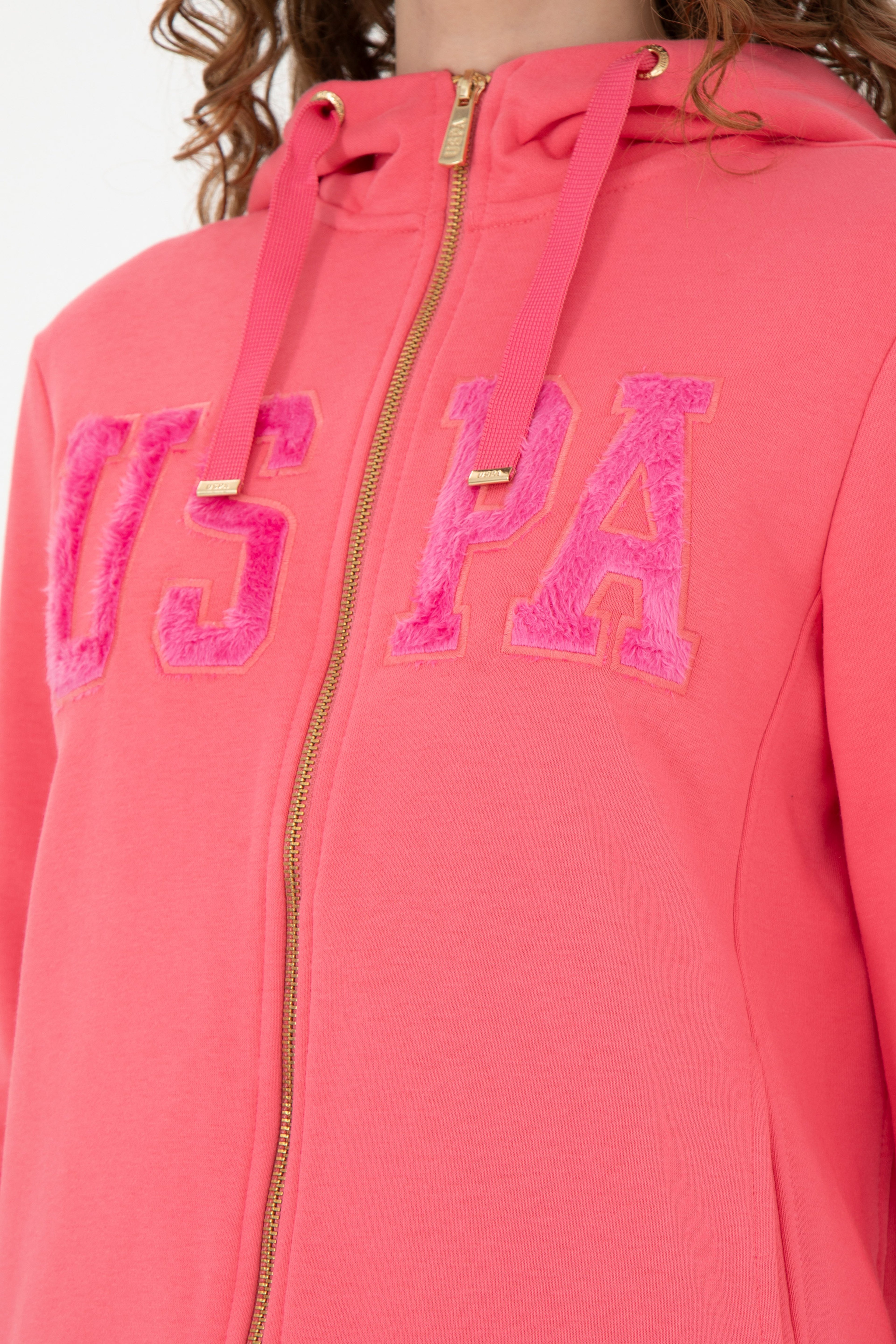 Kadın Pembe Basic Sweatshirt - Image 7