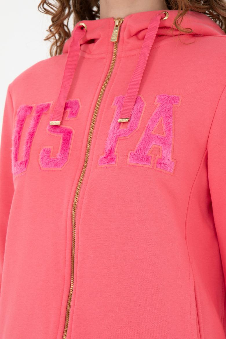 Kadın Pembe Basic Sweatshirt - 50272060041