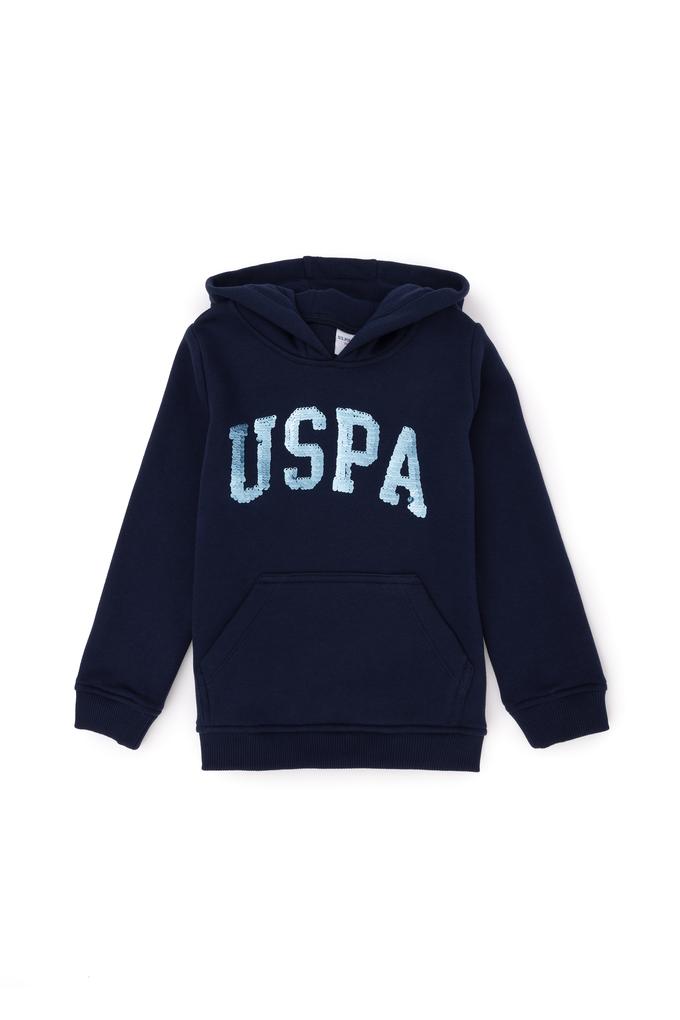 Kız Çocuk Lacivert Basic Sweatshirt