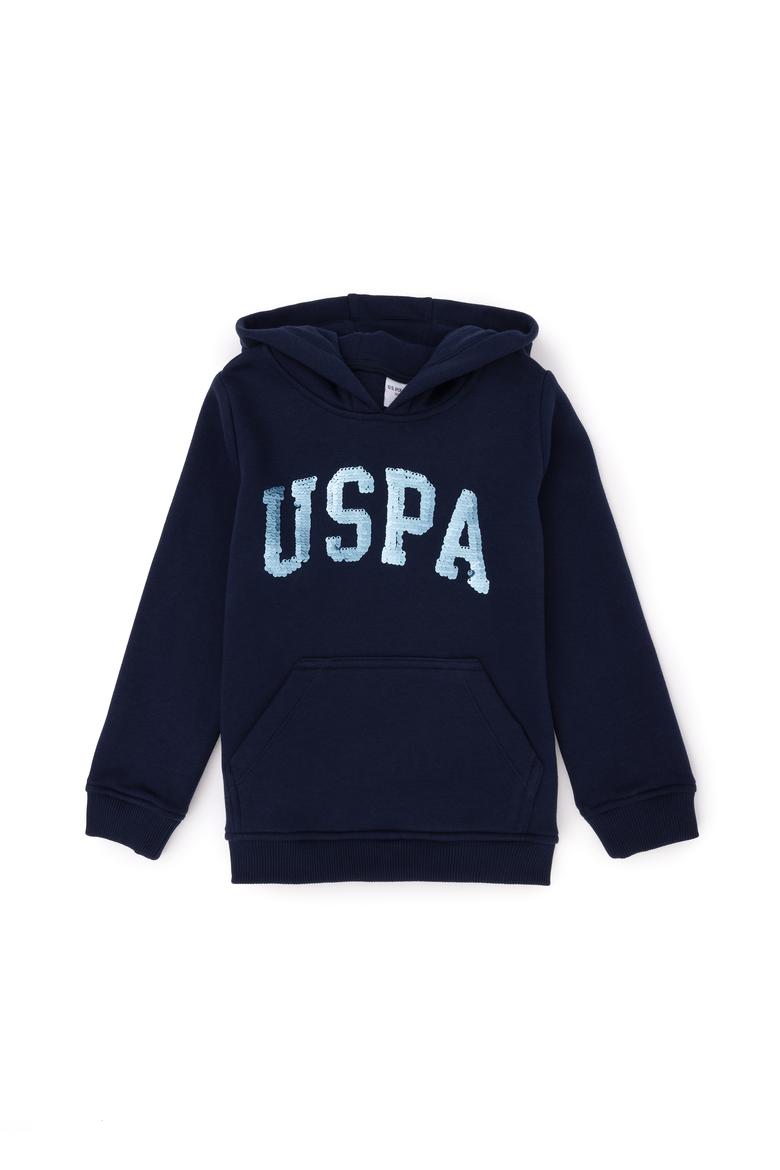 Kız Çocuk Lacivert Basic Sweatshirt