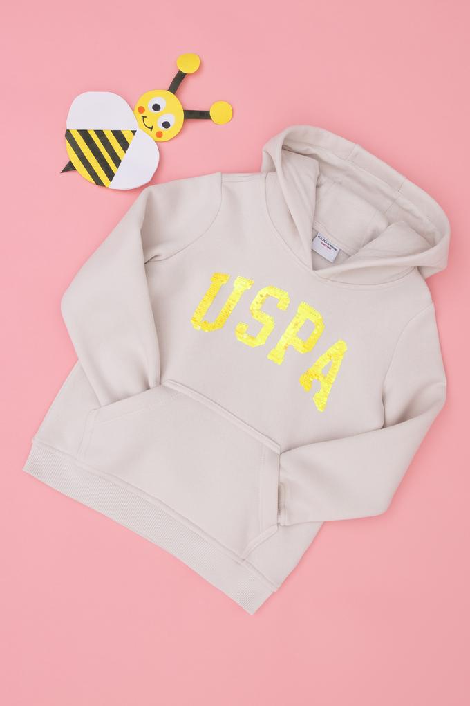 Kız Çocuk Taş Basic Sweatshirt