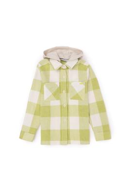 Kız Çocuk Fıstık Yeşili Uzun Kollu Gömlek - 50273071007