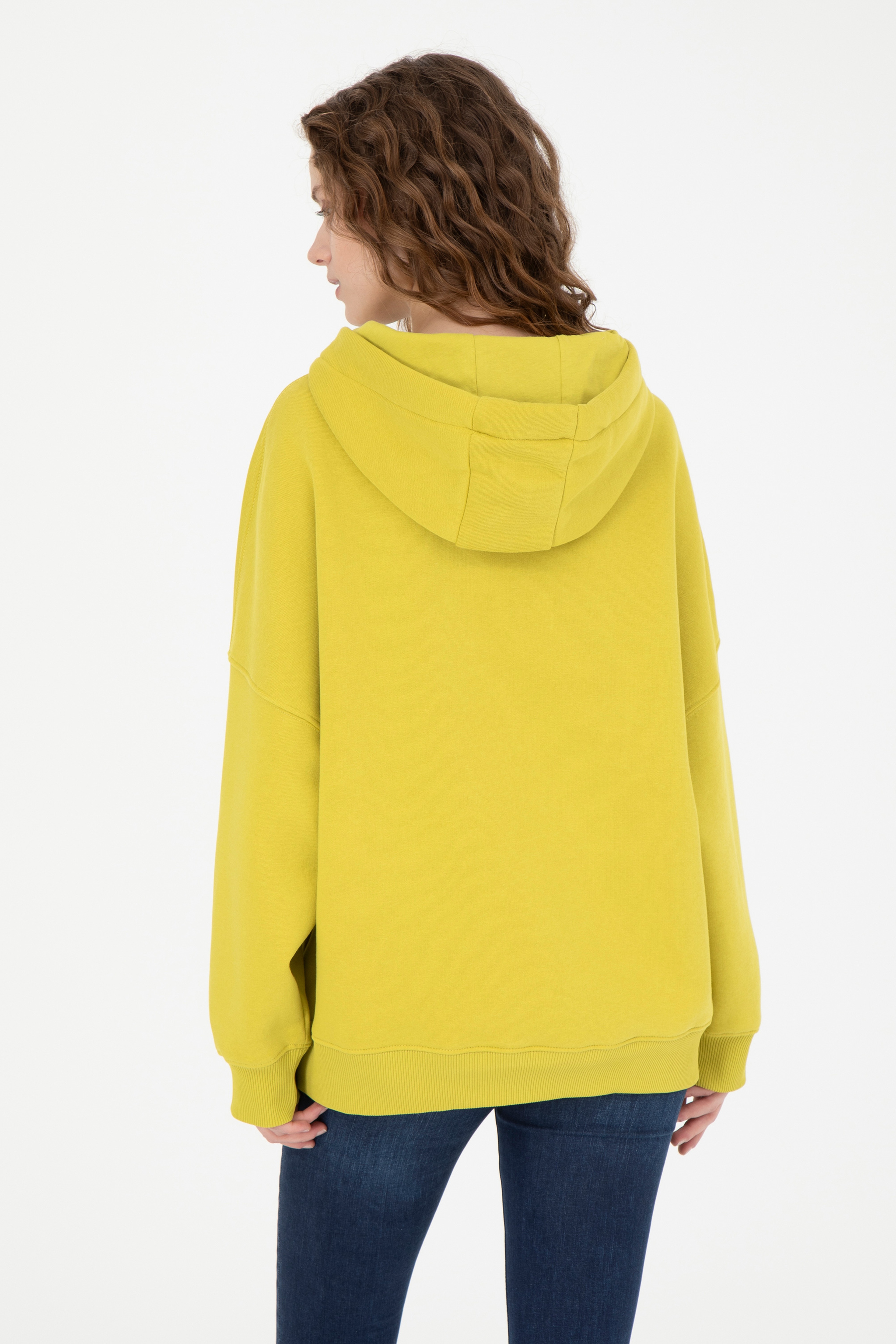Kadın Fıstık Yeşili Sweatshirt