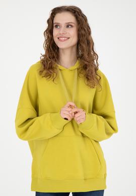 Kadın Fıstık Yeşili Sweatshirt - 50273081047