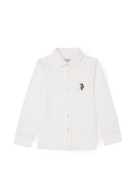 Erkek Çocuk Ekru Uzun Kollu Gömlek - 50288554013