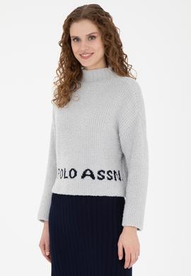 Kadın Taş Melanj Balıkçı Yaka Kazak - 50270428013