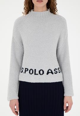 Kadın Taş Melanj Balıkçı Yaka Kazak - 50270428013