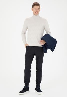 Erkek Antrasit Kanvas Pantolon - 50272254031