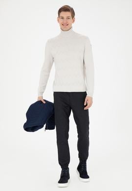 Erkek Antrasit Kanvas Pantolon - 50272254031